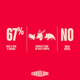 Супер премиум месен пастет в консерва за кучета Carnilove Paté Turkey & Reindeer с пуешко, месо от северен елен и месо от  глиган 400 гр